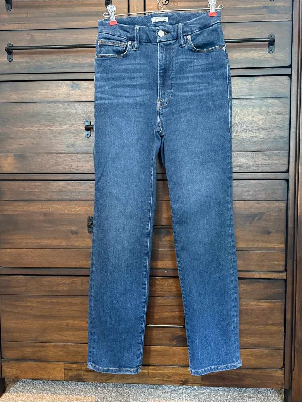Good American “Always Fits “ Good Classic Jeans